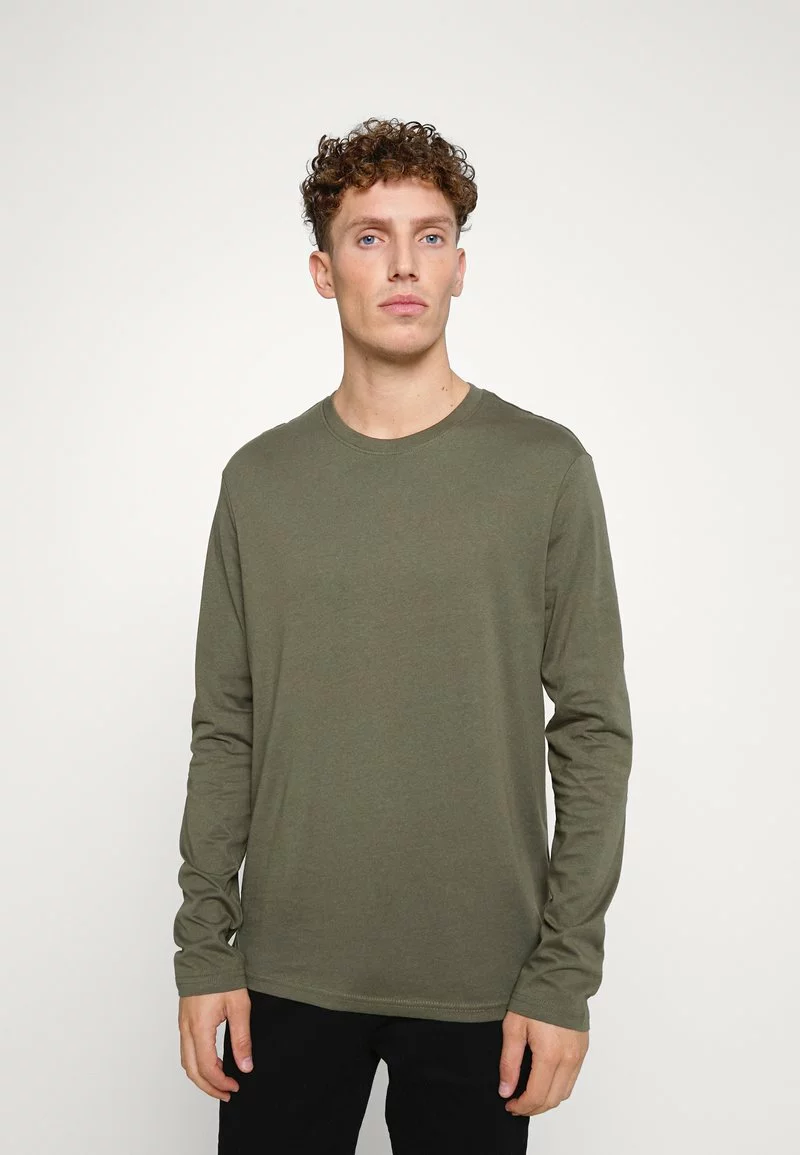 Pier One Uomo 5 PACK - Maglietta A Manica Lunga - Blue/white/beige/olive 6 Pier One Uomo 5 PACK - Maglietta A Manica Lunga - Blue/white/beige/olive - immagine 4