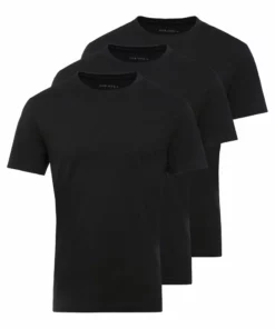 Pier One Uomo 3 PACK - T-shirt Basic - Black 10 Pier One Uomo 3 PACK - T-shirt Basic - Black -Moda Perfetta 005c814e690b4d8d8ed1c6e6ed983c29