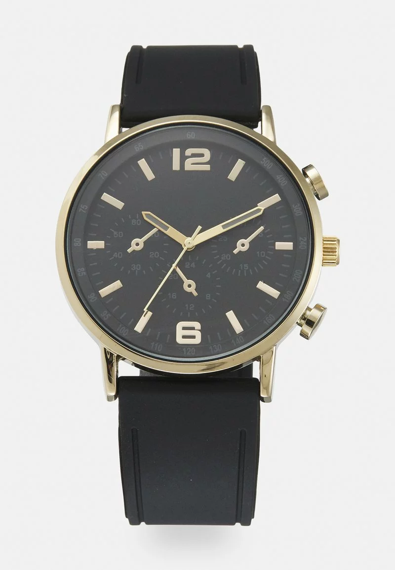 Pier One UNISEX - Orologio - Black/gold-coloured 3 Pier One UNISEX - Orologio - Black/gold-coloured