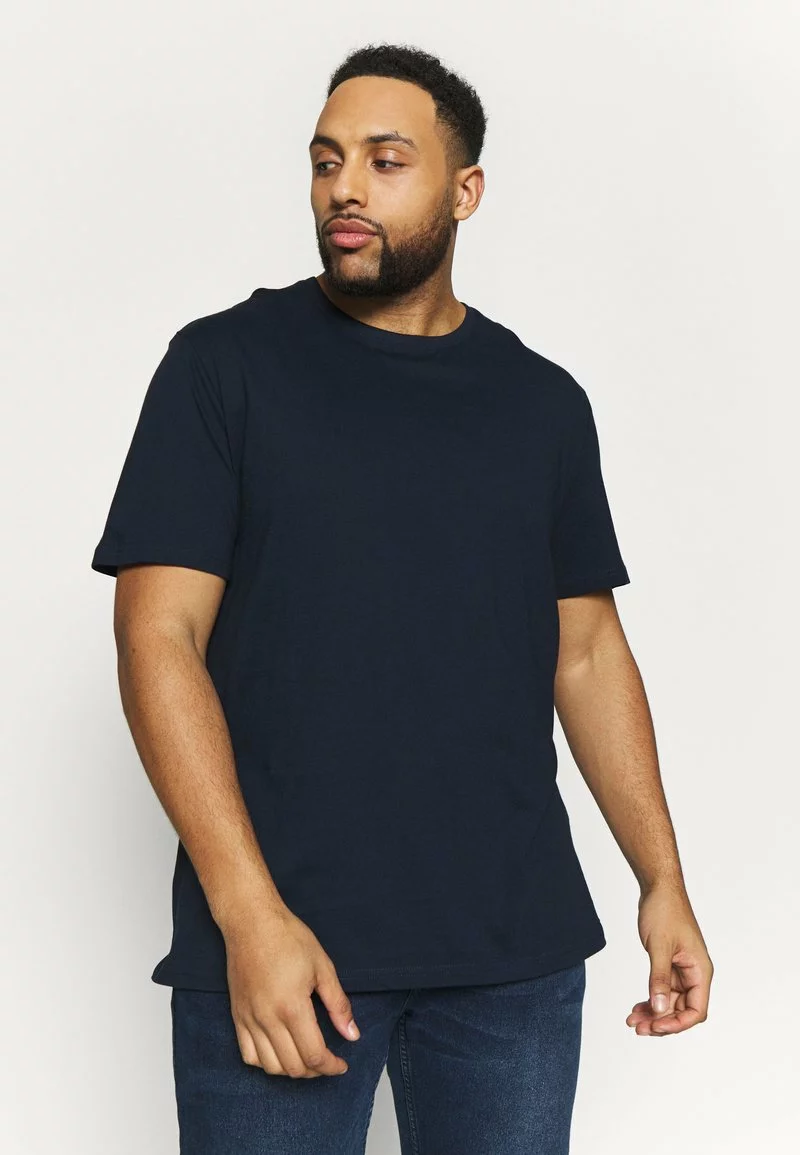 Pier One Uomo 2 PACK - T-shirt Basic - Dark Blue/bordeaux 6 Pier One Uomo 2 PACK - T-shirt Basic - Dark Blue/bordeaux - immagine 4