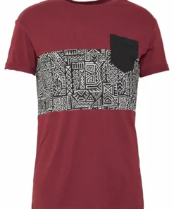 Pier One Uomo T-shirt Con Stampa - Bordeaux 10 Pier One Uomo T-shirt Con Stampa - Bordeaux -Moda Perfetta 02236b68beef44268d5d38ef3ae16182