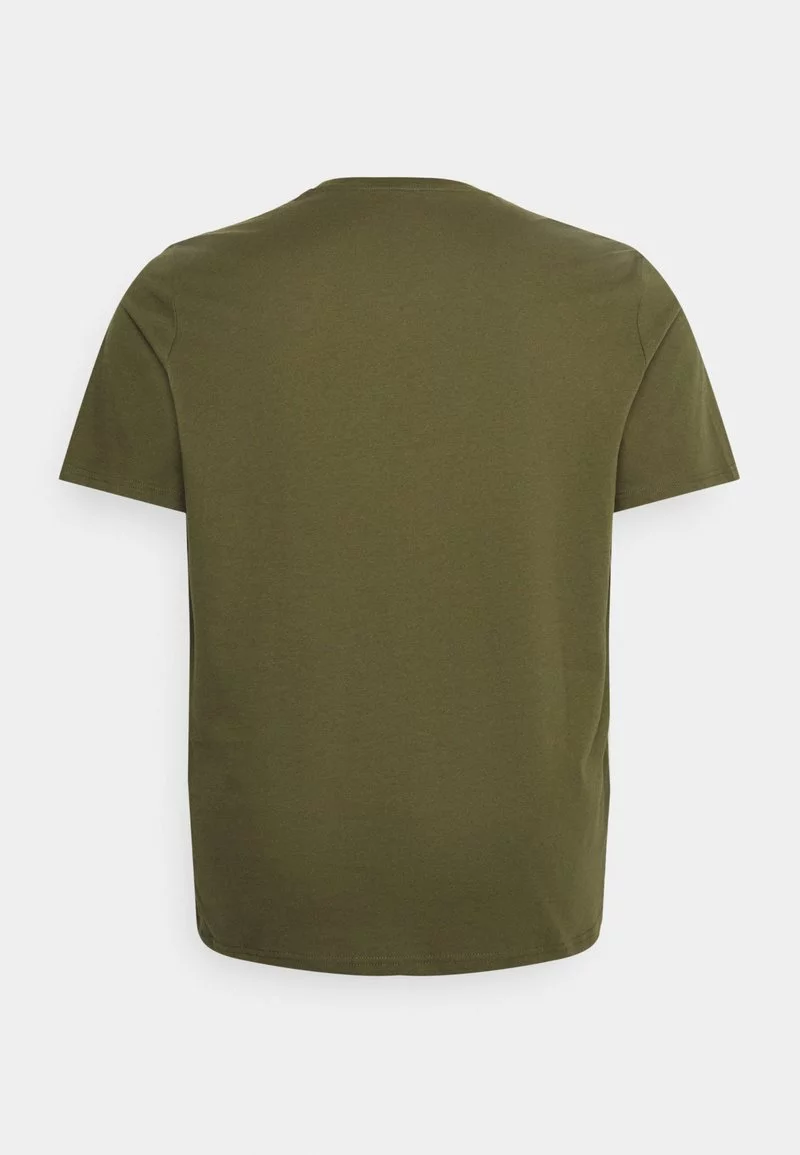 Pier One Uomo 3 PACK - T-shirt Basic - Olive/dark Blue/grey 5 Pier One Uomo 3 PACK - T-shirt Basic - Olive/dark Blue/grey - immagine 3