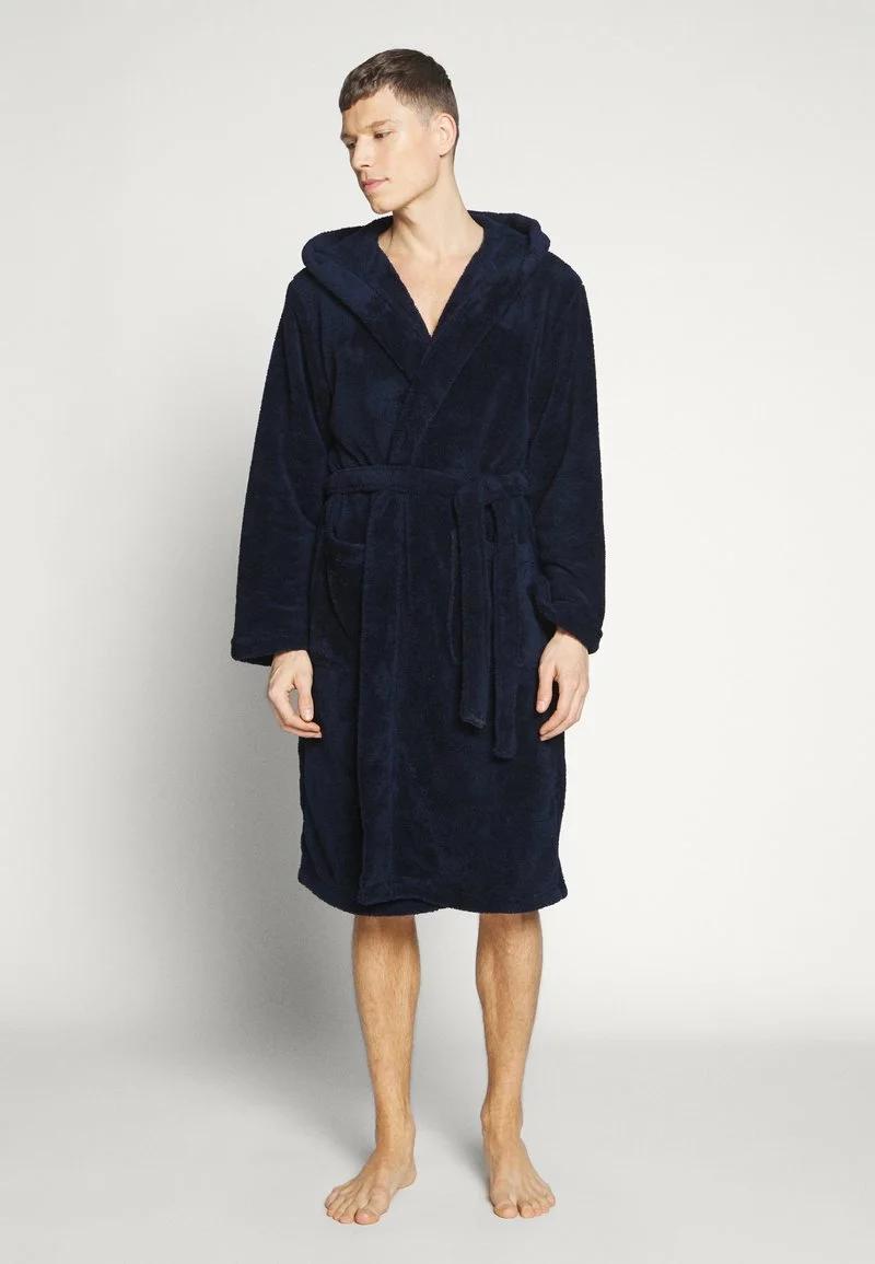 Pier One Uomo Accappatoio - Dark Blue 3 Pier One Uomo Accappatoio - Dark Blue