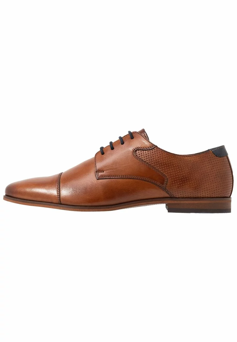 Pier One Uomo LEATHER - Stringate Eleganti - Cognac 3 Pier One Uomo LEATHER - Stringate Eleganti - Cognac
