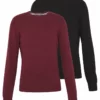 Pier One Uomo 2 PACK - Maglione - Black/bordeaux 1 Pier One Uomo 2 PACK - Maglione - Black/bordeaux -Moda Perfetta 0560ab89afbf4b329d7f552a3e377cae