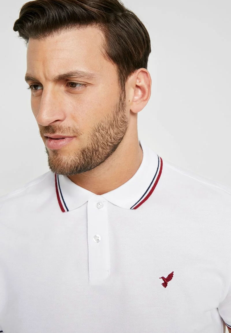 Pier One Uomo Polo - White 7 Pier One Uomo Polo - White - immagine 5