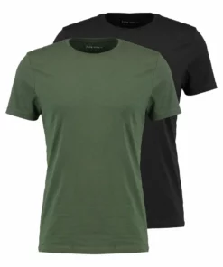 Pier One Uomo 2 PACK - T-shirt Basic - Black 13 Pier One Uomo 2 PACK - T-shirt Basic - Black -Moda Perfetta 05bf152d7b8e414b8ef3b78d9b11b6ff