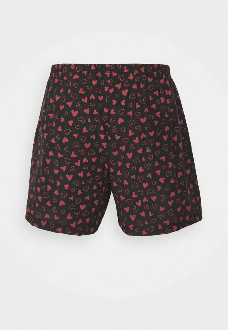 Pier One Uomo 2 PACK VALENTINES BOXER - Boxer - Black/red 5 Pier One Uomo 2 PACK VALENTINES BOXER - Boxer - Black/red - immagine 3