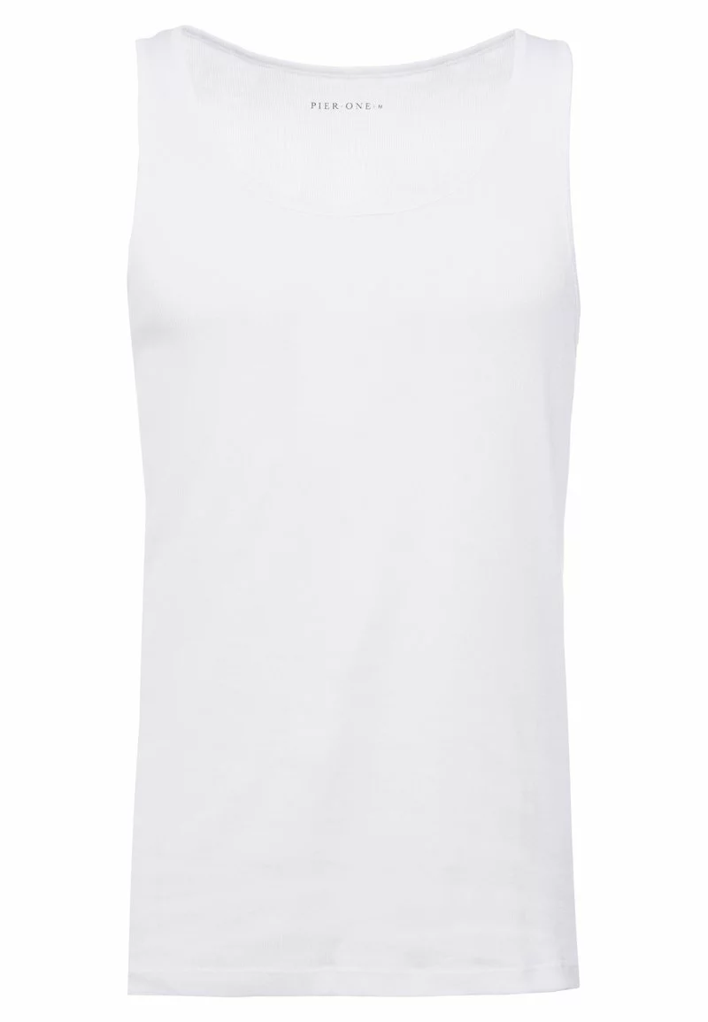 Pier One Uomo Top - White 6 Pier One Uomo Top - White - immagine 4