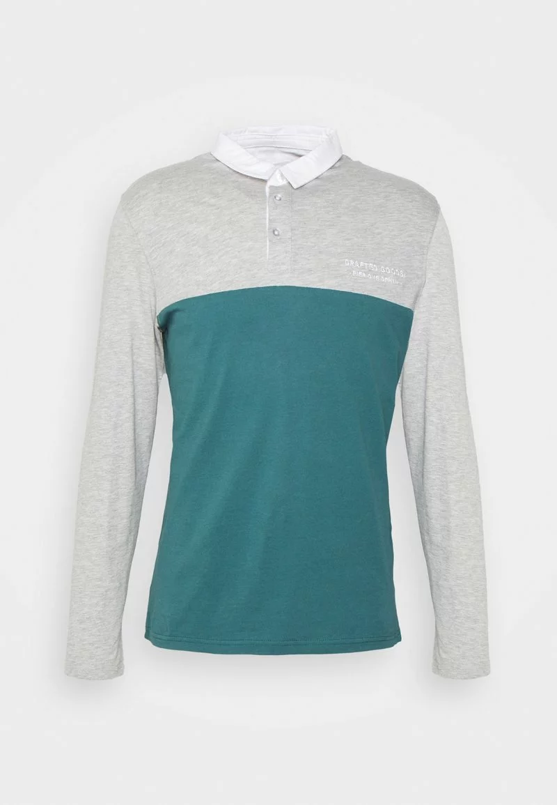 Pier One Uomo Maglietta A Manica Lunga - Mottled Grey 6 Pier One Uomo Maglietta A Manica Lunga - Mottled Grey - immagine 4