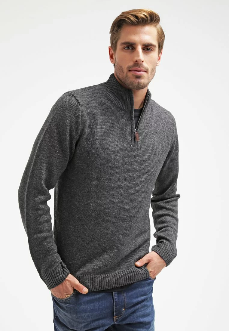 Pier One Uomo Maglione - Dark Grey Melange 3 Pier One Uomo Maglione - Dark Grey Melange