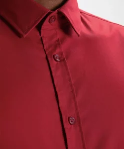 Pier One Uomo Camicia Elegante - Red 11 Pier One Uomo Camicia Elegante - Red -Moda Perfetta 0aa309e3d1a74a1aaa207d1e01e7521f