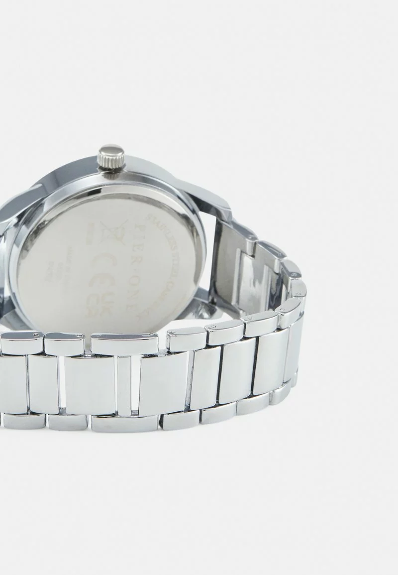 Pier One SET UNISEX - Orologio - Silver-coloured 4 Pier One SET UNISEX - Orologio - Silver-coloured - immagine 2