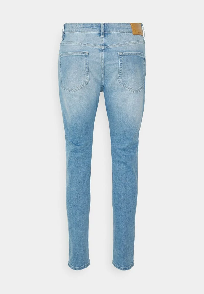 Pier One Uomo SLIM - Jeans Tapered Fit - Light Blue Denim 4 Pier One Uomo SLIM - Jeans Tapered Fit - Light Blue Denim - immagine 2