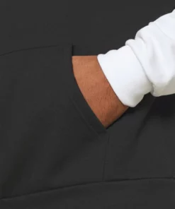 Pier One Uomo Felpa Con Cappuccio - Black- White 13 Pier One Uomo Felpa Con Cappuccio - Black- White -Moda Perfetta 0cc8af9622364e1d88a2913e84ecb970