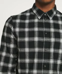 Pier One Uomo Camicia - Black -Moda Perfetta 0dab3518deb14a69b838ecabcf2616e1