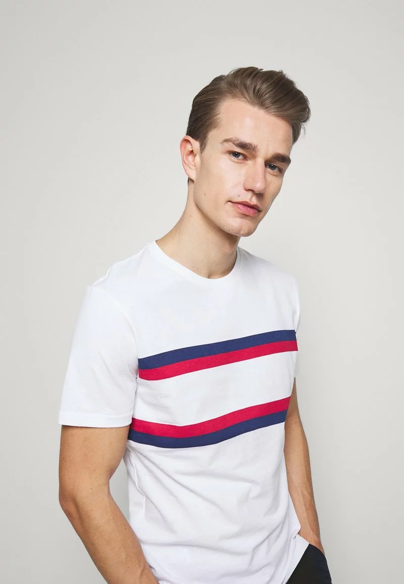 Pier One Uomo T-shirt Con Stampa - White 6 Pier One Uomo T-shirt Con Stampa - White - immagine 4