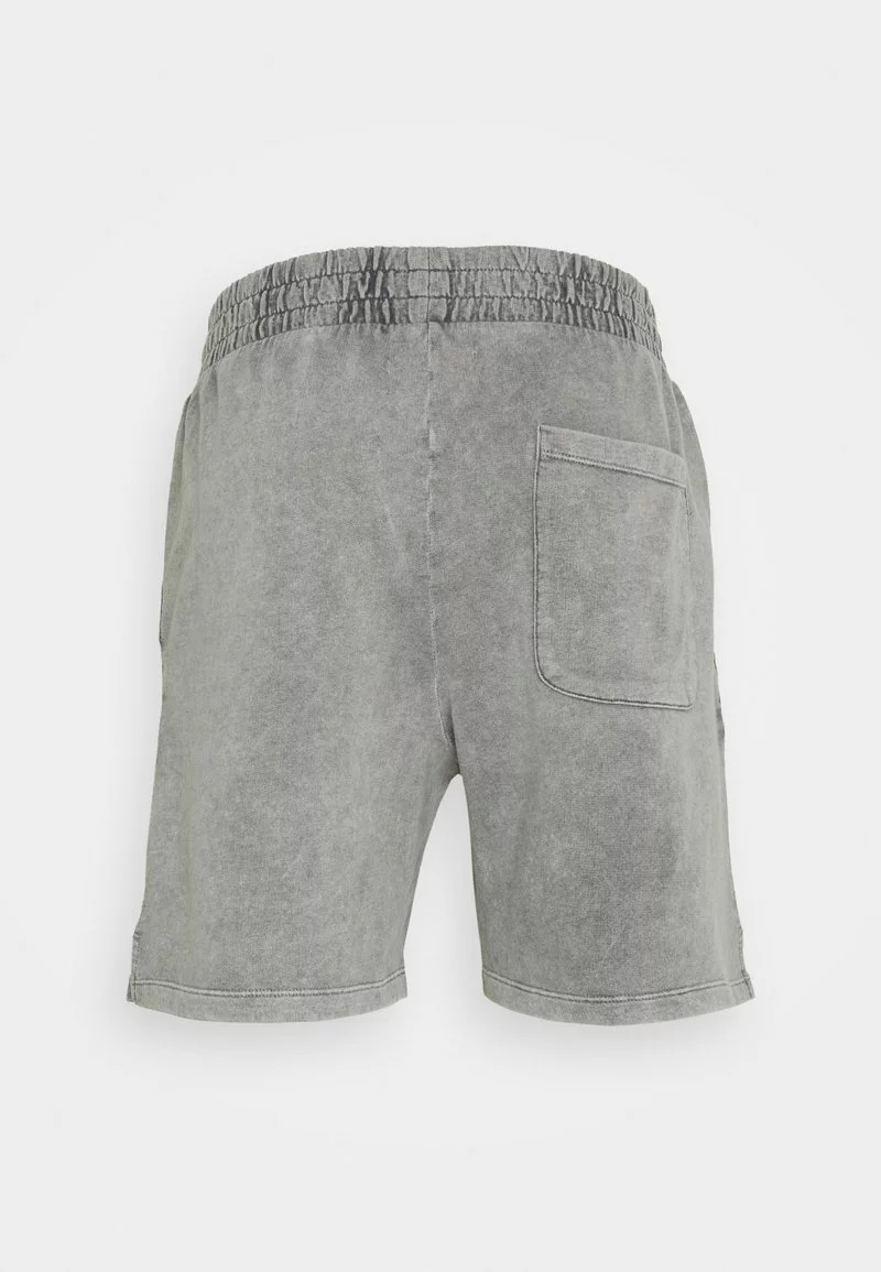 Pier One Uomo LOUNGE ACID WASHED SHORTS - Pantaloni Del Pigiama - Black 4 Pier One Uomo LOUNGE ACID WASHED SHORTS - Pantaloni Del Pigiama - Black - immagine 2