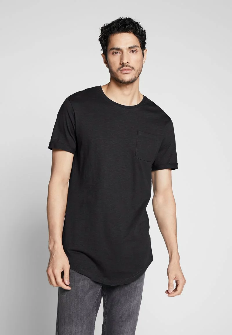 Pier One Uomo T-shirt Basic - Black 3 Pier One Uomo T-shirt Basic - Black