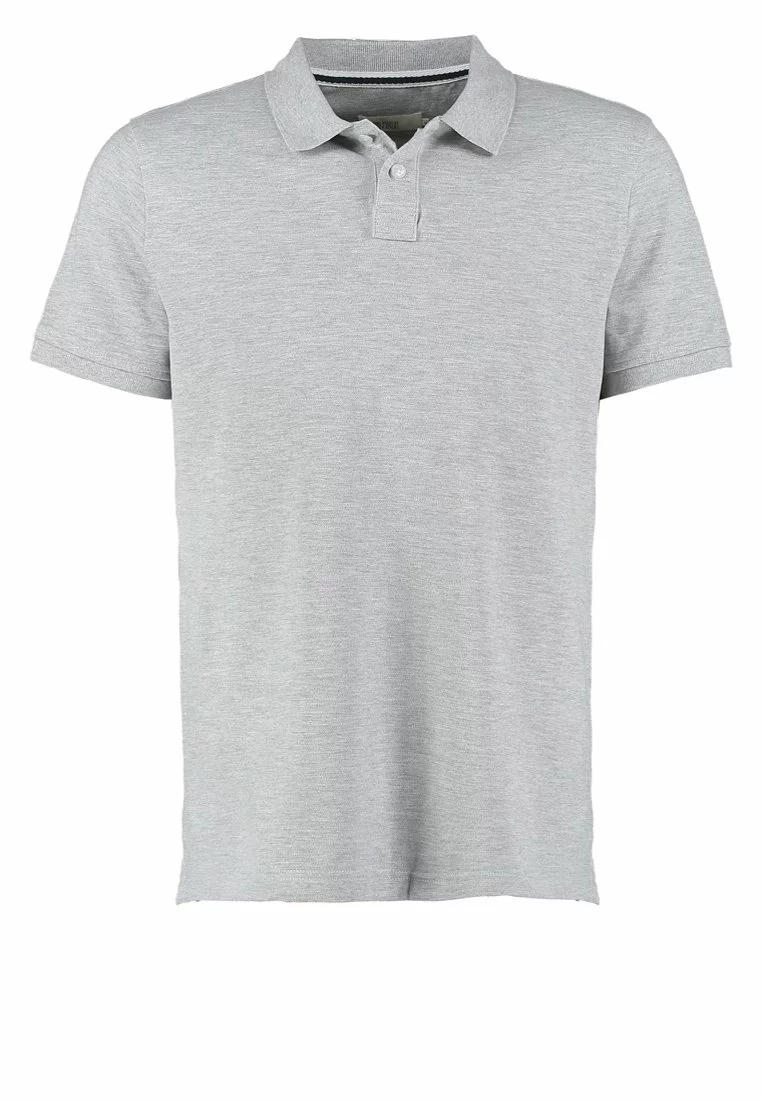Pier One Uomo Polo - Light Grey Melange 9 Pier One Uomo Polo - Light Grey Melange - immagine 7