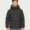 Pier One Uomo BASIC PUFFER JACKET WITH CONTRAST HOOD - Giacca Invernale - Black/olive 1 Pier One Uomo BASIC PUFFER JACKET WITH CONTRAST HOOD - Giacca Invernale - Black/olive -Moda Perfetta 111497f3cba0480290c3bd16ea81c4ab