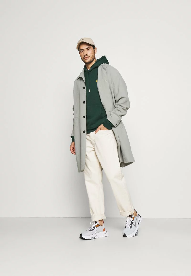 Pier One Uomo Felpa Con Cappuccio - Dark Green 4 Pier One Uomo Felpa Con Cappuccio - Dark Green - immagine 2