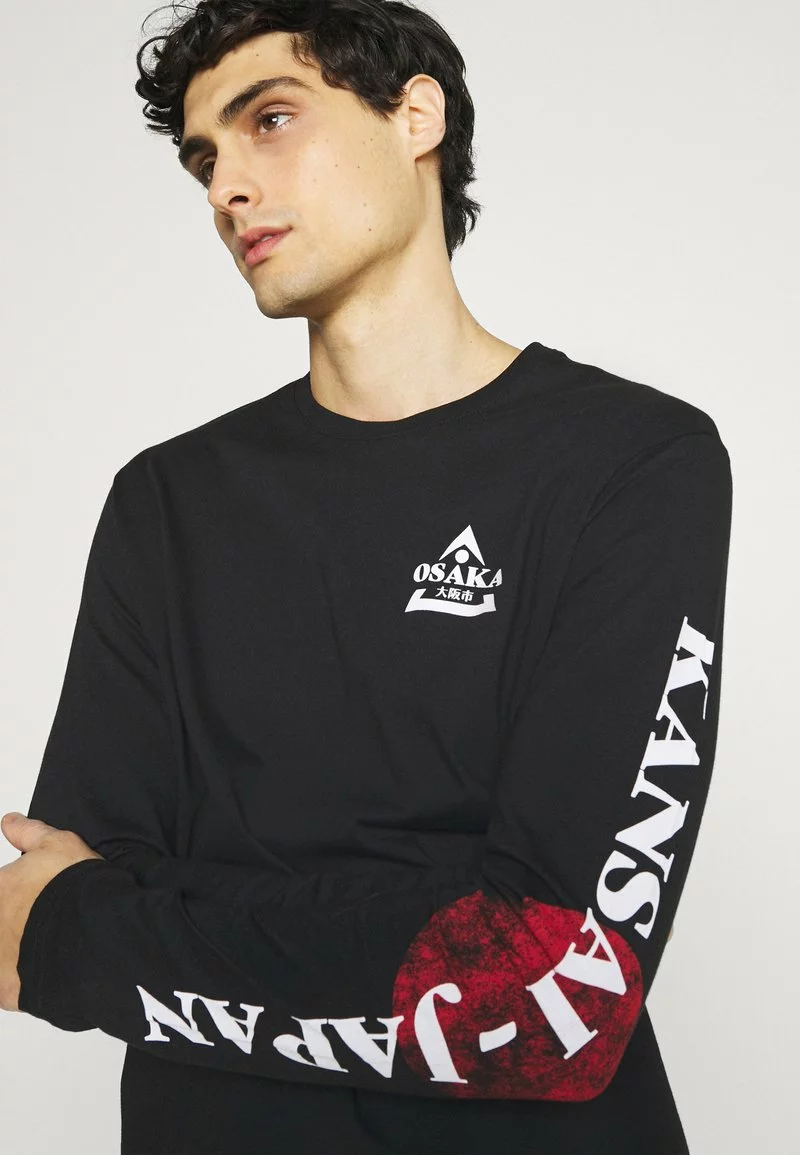 Pier One Uomo Maglietta A Manica Lunga - Black 6 Pier One Uomo Maglietta A Manica Lunga - Black - immagine 4