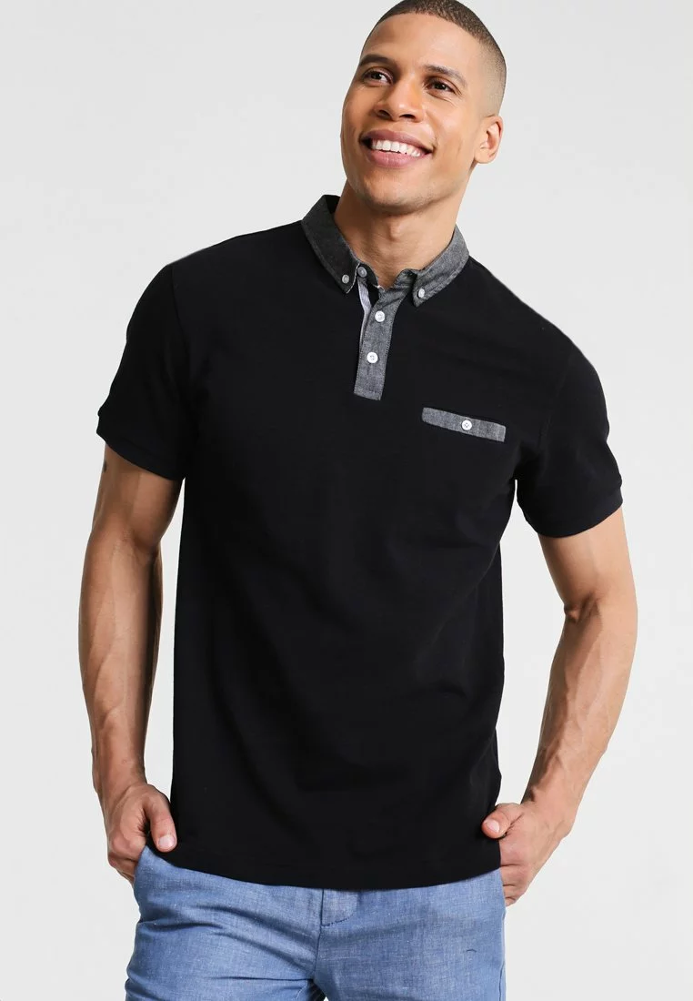 Pier One Uomo Polo - Black 3 Pier One Uomo Polo - Black