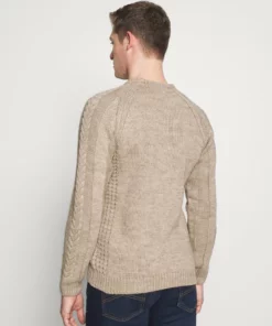 Pier One Uomo Maglione - Mottled Beige -Moda Perfetta 1218f5af5f5d40a2863c17632dced356