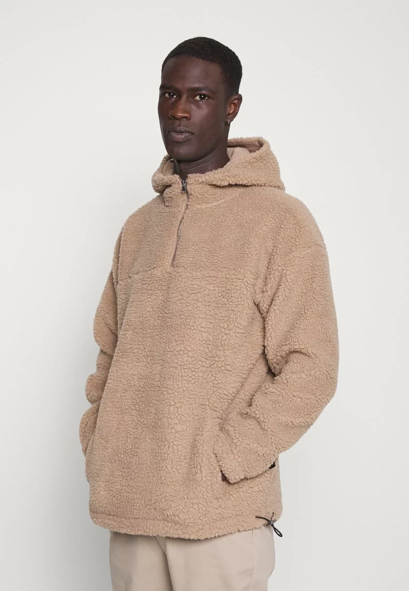 Pier One Uomo Felpa Con Cappuccio - Beige 3 Pier One Uomo Felpa Con Cappuccio - Beige