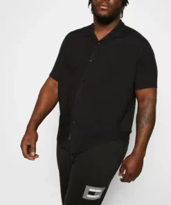 Pier One Uomo Camicia - Black -Moda Perfetta 1468350dac8944c6ace78f6515d4f187