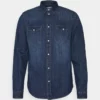 Pier One Uomo DENIM SHIRT - Camicia - Blue Denim 1 Pier One Uomo DENIM SHIRT - Camicia - Blue Denim -Moda Perfetta 14816eb33aa843d586d3ae8070a120b6