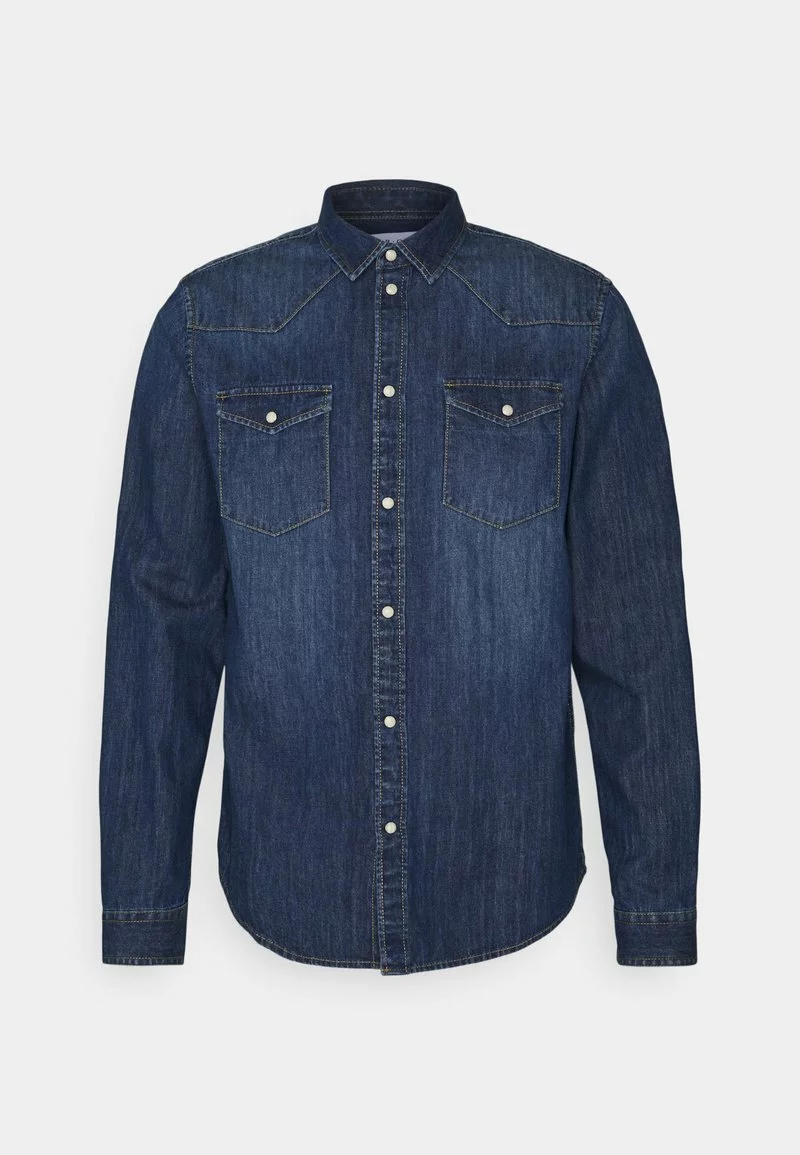 Pier One Uomo DENIM SHIRT - Camicia - Blue Denim 3 Pier One Uomo DENIM SHIRT - Camicia - Blue Denim