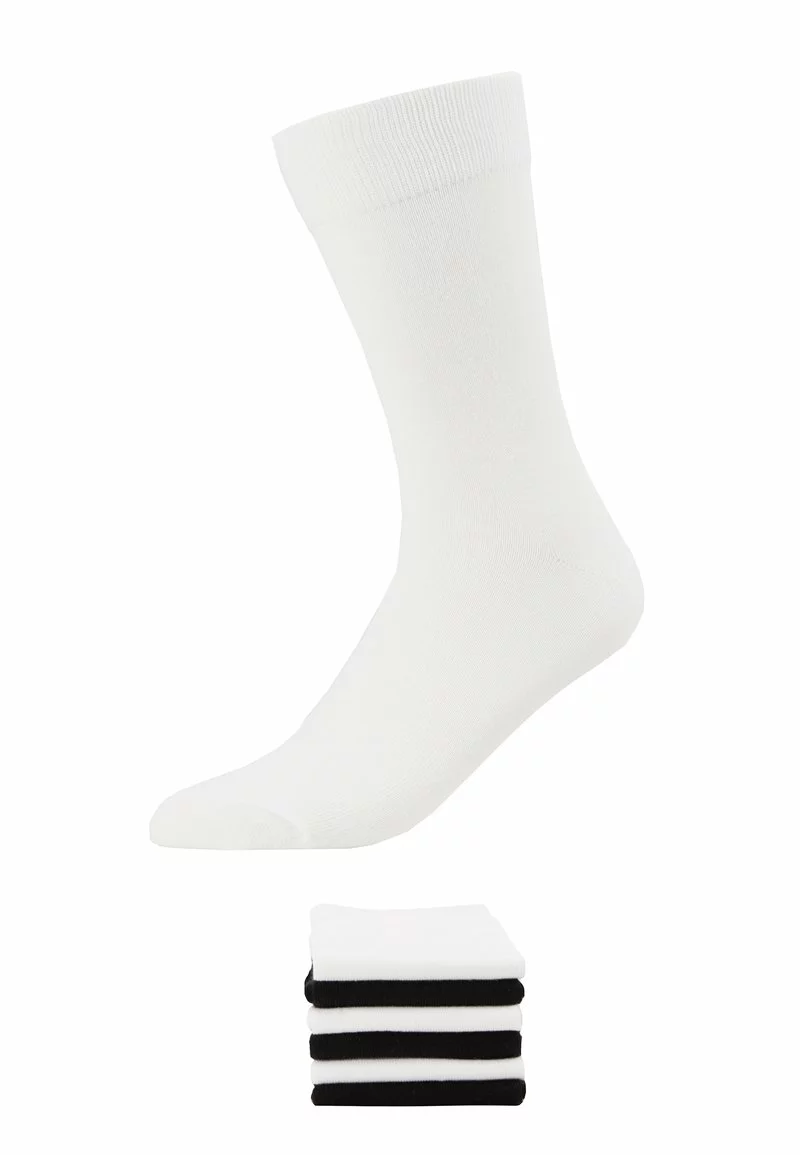 Pier One Uomo 7 PACK - Calze - White/black 4 Pier One Uomo 7 PACK - Calze - White/black - immagine 2