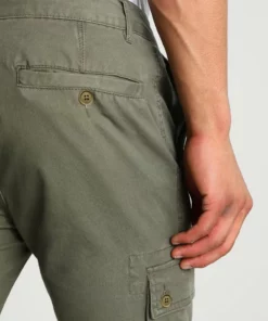 Pier One Uomo Pantaloni Cargo - Olive 12 Pier One Uomo Pantaloni Cargo - Olive -Moda Perfetta 1518af73fa56480e89d912a55ecdc4ee