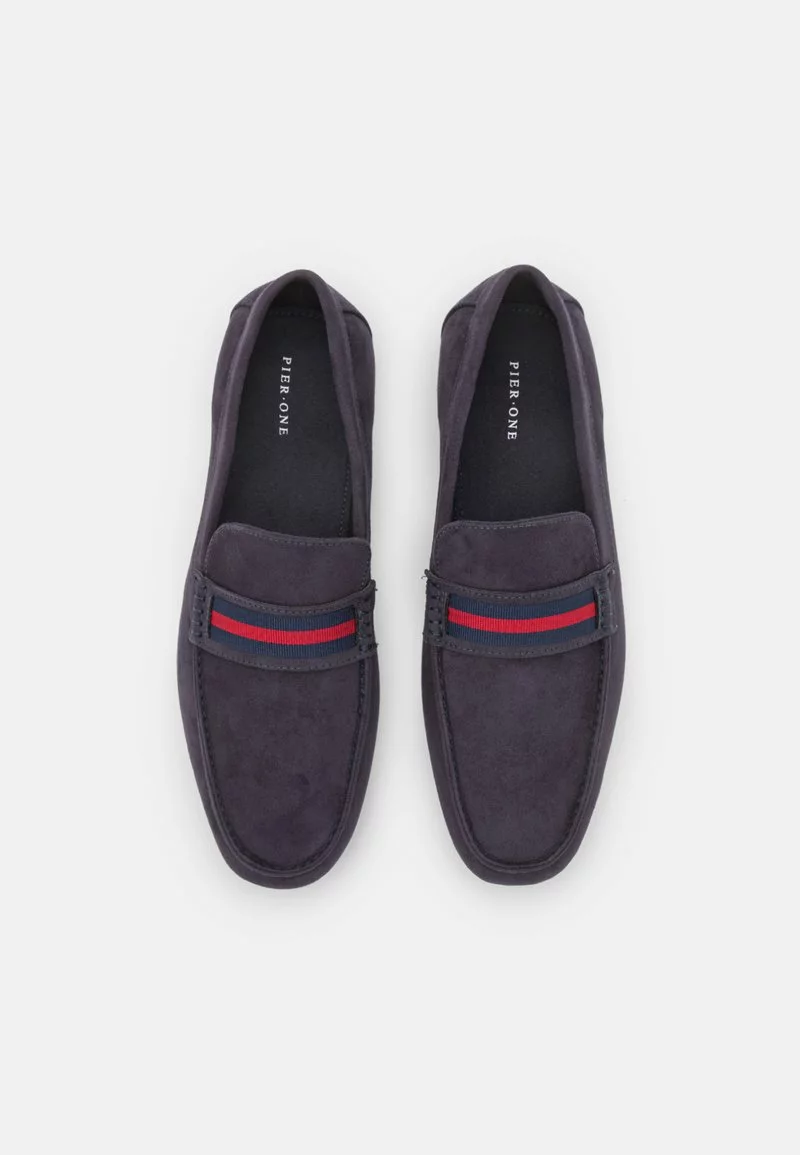 Pier One Uomo Scarpe Senza Lacci - Dark Blue 6 Pier One Uomo Scarpe Senza Lacci - Dark Blue - immagine 4