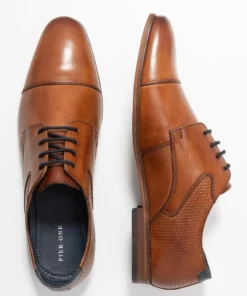 Pier One Uomo LEATHER - Stringate Eleganti - Cognac 9 Pier One Uomo LEATHER - Stringate Eleganti - Cognac -Moda Perfetta 1765680b5d51473aa13b084b2200b0bc