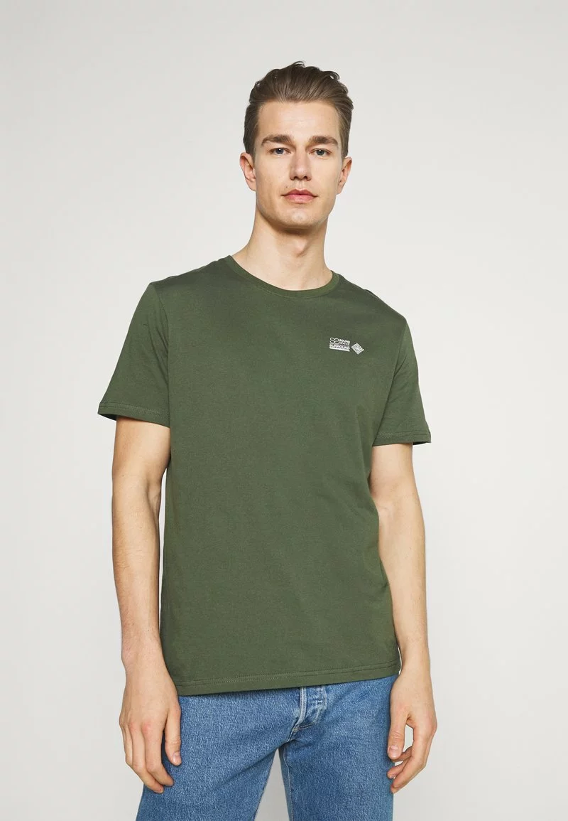 Pier One Uomo T-shirt Con Stampa - Olive 3 Pier One Uomo T-shirt Con Stampa - Olive