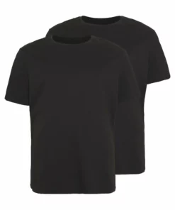 Pier One Uomo 2 PACK - T-shirt Basic - Black 10 Pier One Uomo 2 PACK - T-shirt Basic - Black -Moda Perfetta 17a4b0877266456bb3976cc291e7beff