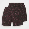Pier One Uomo 2 PACK VALENTINES BOXER - Boxer - Black/red