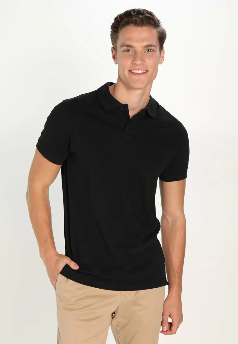 Pier One Uomo Polo - Black 3 Pier One Uomo Polo - Black