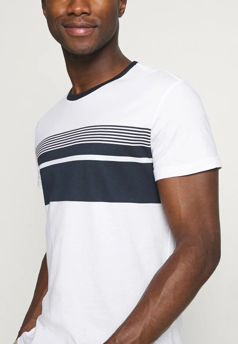 Pier One Uomo T-shirt Con Stampa - White 8 Pier One Uomo T-shirt Con Stampa - White - immagine 6