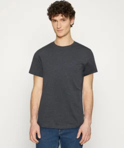 Pier One Uomo 5 PACK - T-shirt Basic - Mottled Brown/mottled Light Grey/mottled Dark Grey -Moda Perfetta 19322fc9208246c0a904283e6aa724fa