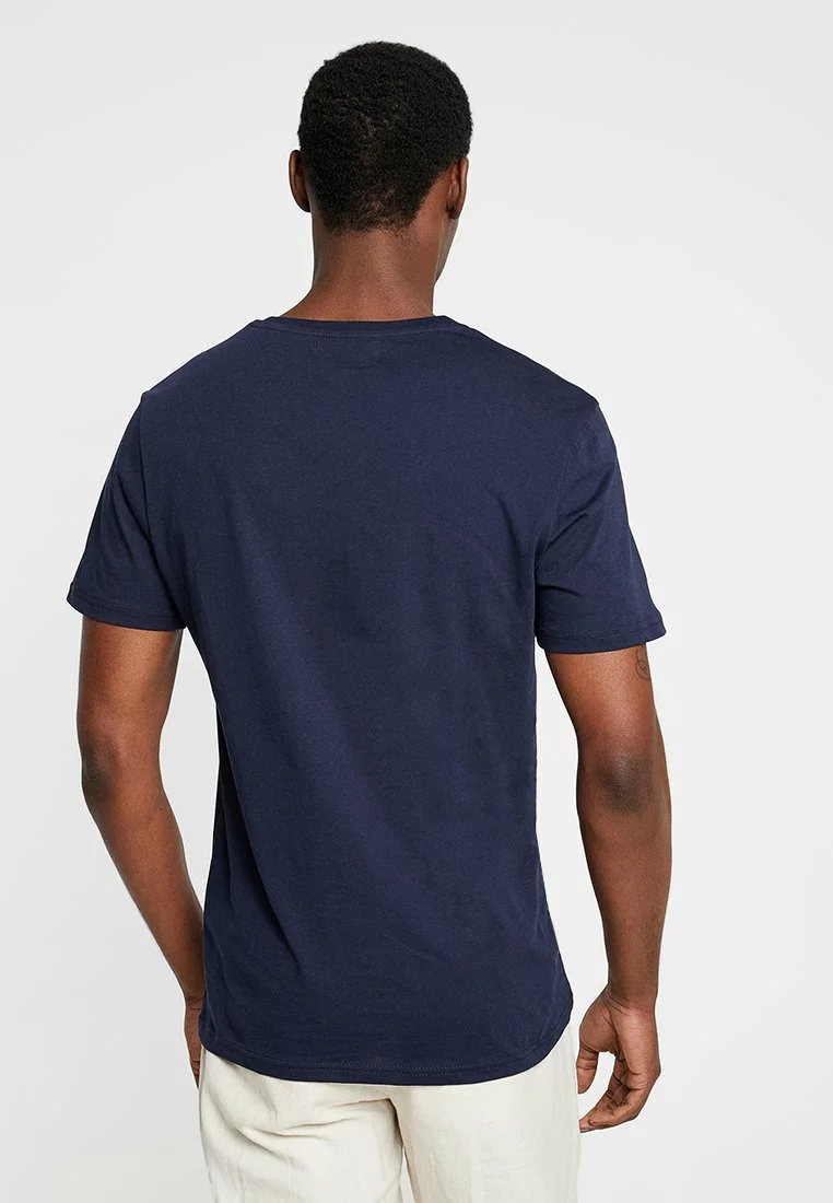 Pier One Uomo T-shirt Con Stampa - Dark Blue 5 Pier One Uomo T-shirt Con Stampa - Dark Blue - immagine 3