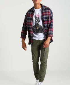 Pier One Uomo Pantaloni Cargo - Olive 9 Pier One Uomo Pantaloni Cargo - Olive -Moda Perfetta 19b1bc7d18e74e8980c85d0ee8a6bb1f