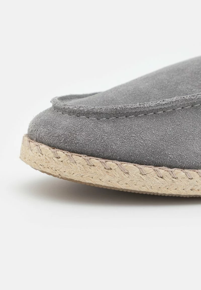 Pier One Uomo LEATHER - Espadrillas - Grey 8 Pier One Uomo LEATHER - Espadrillas - Grey - immagine 6