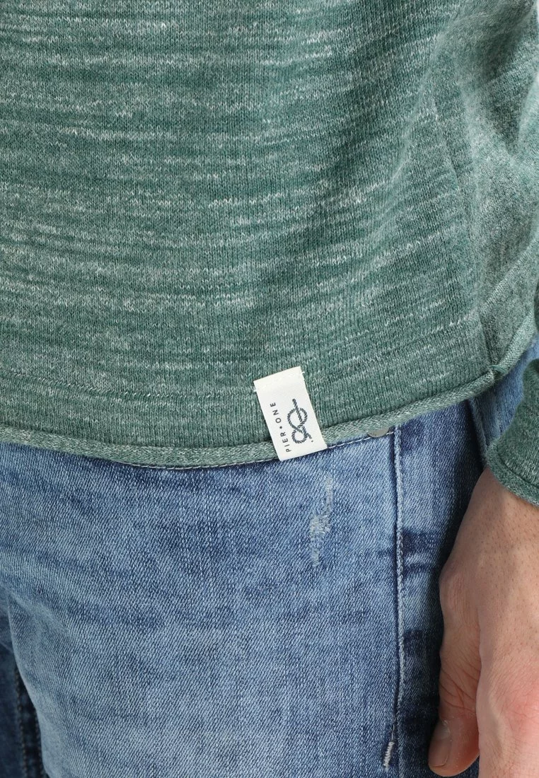 Pier One Uomo Maglione - Mottled Green 7 Pier One Uomo Maglione - Mottled Green - immagine 5