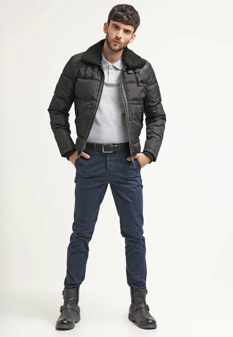 Pier One Uomo Polo - Light Grey Melange 4 Pier One Uomo Polo - Light Grey Melange - immagine 2