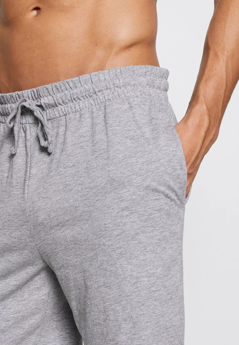 Pier One Uomo 3 PACK - Pantaloni Del Pigiama - Black/mottled Grey 5 Pier One Uomo 3 PACK - Pantaloni Del Pigiama - Black/mottled Grey - immagine 3