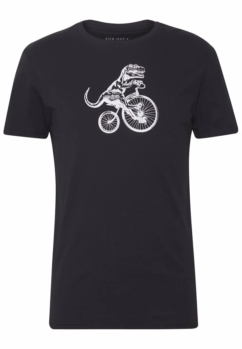 Pier One Uomo T-shirt Con Stampa - Black 7 Pier One Uomo T-shirt Con Stampa - Black - immagine 5